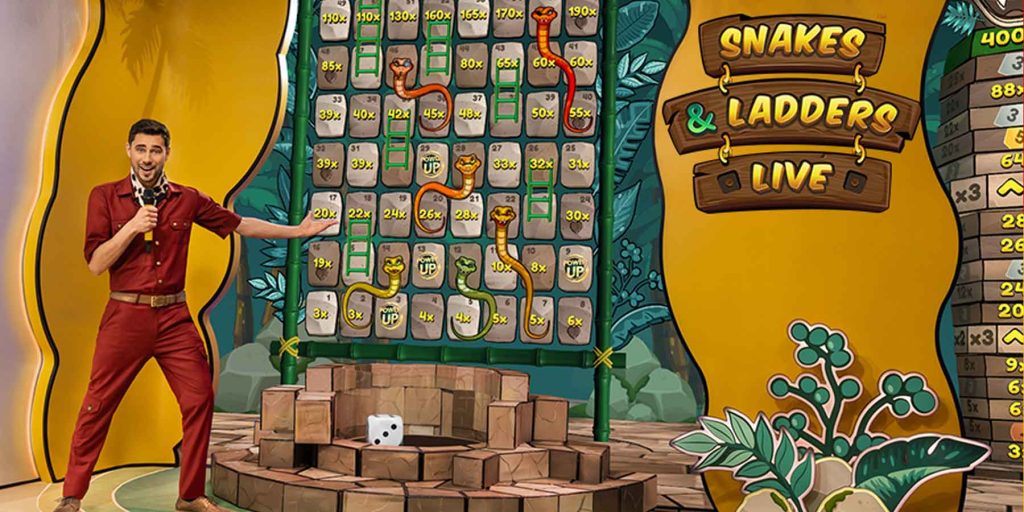 Introducing Snakes & Ladders Live, the captivating live casino gameshow from Pragmatic Play
