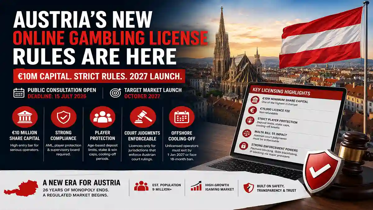 Austria's New Gambling License Sets a €10 Million Barrier